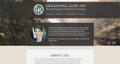 Desktop Screenshot of lisakatona.com